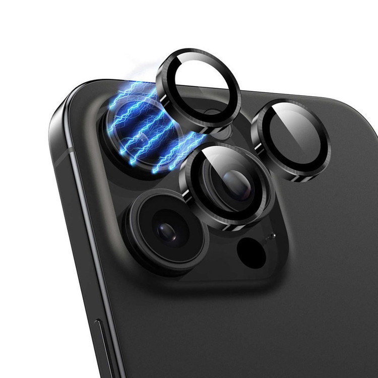 محافظ لنز دوربین گرین لاین مدل Classic Camera Lens مناسب برای گوشی موبایل اپل iPhone 16 Pro Max / Apple iPhone 16 Pro
