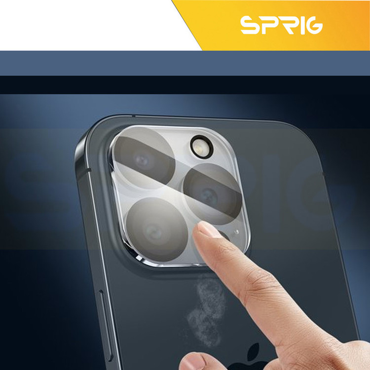 محافظ لنز دوربین اسپریگ مدل 3D Transparent مناسب برای گوشی موبایل اپل Iphone 16 Pro / 16 Pro max