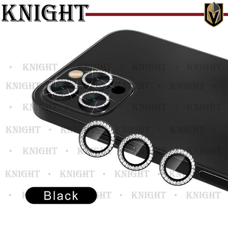 محافظ لنز دوربین نایت مدل Ring Metal Diamond مناسب برای گوشی موبایل اپل Iphone 14 Pro / 14 Pro max