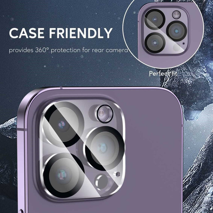 محافظ لنز دوربین گرین لاین مدل Transparent Lens Protector مناسب برای گوشی موبایل اپل IPhone 15 Pro / 15 Pro Max