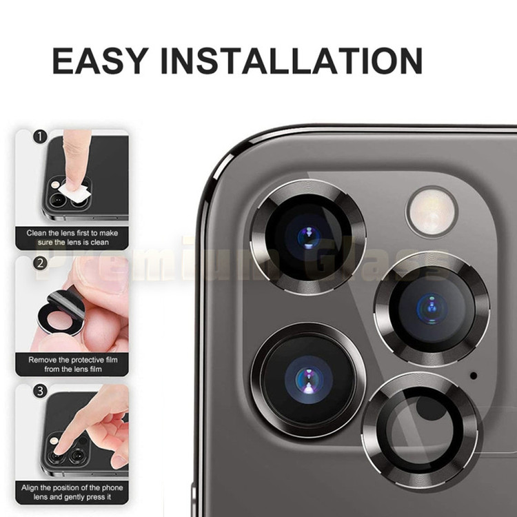 محافظ لنز دوربین آکوآرا مدل Ringi Premium مناسب برای گوشی موبایل اپل iPhone 12 Pro Max