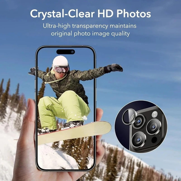 محافظ لنز دوربین اپیکوی مدل Chelipa مناسب برای گوشی موبایل اپل iPhone 13 Pro Max / 13 Pro