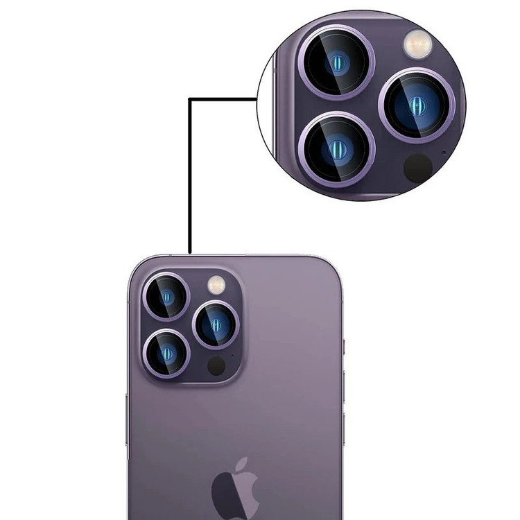 محافظ لنز دوربین اپیکوی مدل Chelipa مناسب برای گوشی موبایل اپل iPhone 13 Pro Max / 13 Pro