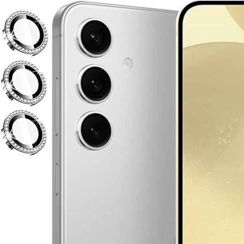 محافظ لنز دوربین تیسیکالا مدل نگین دار مناسب برای گوشی موبایل سامسونگ Galaxy A05S