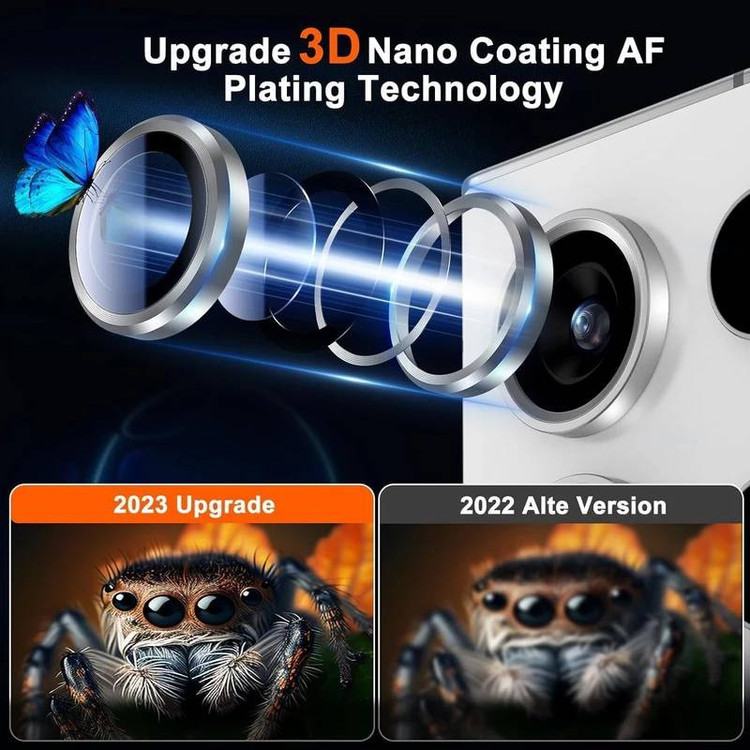 محافظ لنز دوربین راینو مدل رینگی مناسب برای گوشی موبایل شیائومی Poco X7 Pro