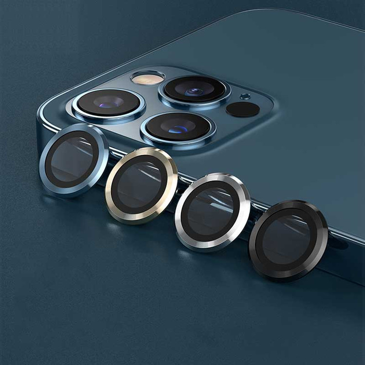 محافظ لنز دوربین مدل blueo مناسب برای گوشی موبایل اپل iPhone 12Pro Max