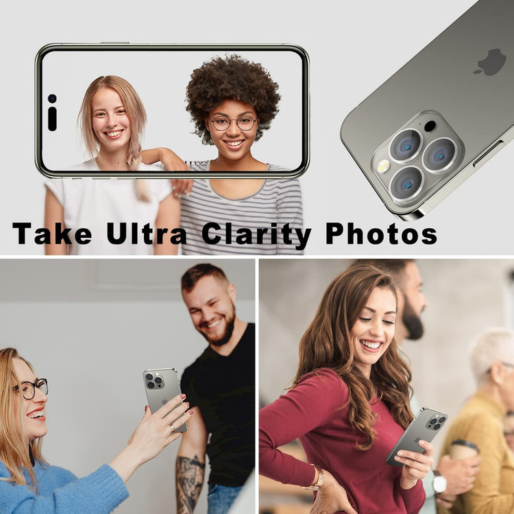محافظ لنز دوربین D'hard مدل HD-ColorLenz مناسب برای گوشی موبایل اپل Iphone 14 Pro Max / 14 Pro