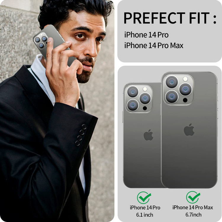 محافظ لنز دوربین D'hard مدل HD-ColorLenz مناسب برای گوشی موبایل اپل Iphone 14 Pro Max / 14 Pro