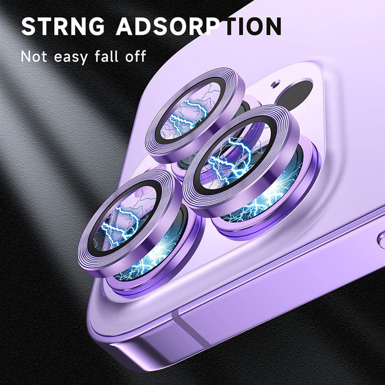 محافظ لنز دوربین D'hard مدل HD-ColorLenz مناسب برای گوشی موبایل اپل Iphone 14 Pro Max / 14 Pro