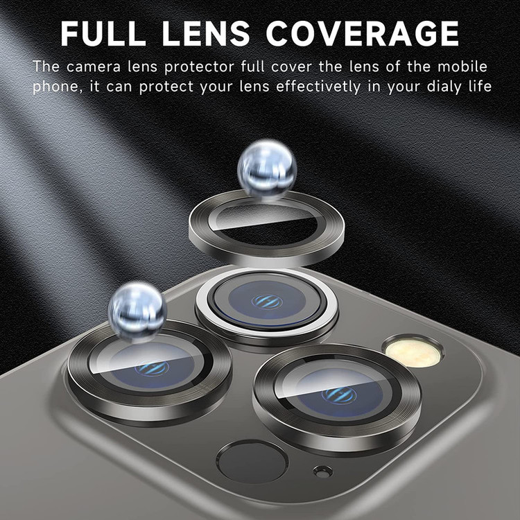 محافظ لنز دوربین D'hard مدل HD-ColorLenz مناسب برای گوشی موبایل اپل Iphone 14 Pro Max / 14 Pro