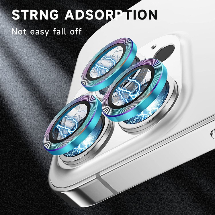 محافظ لنز دوربین D'hard مدل HD-ColorLenz مناسب برای گوشی موبایل اپل Iphone 14 Pro Max / 14 Pro