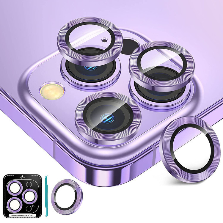 محافظ لنز دوربین D'hard مدل HD-ColorLenz مناسب برای گوشی موبایل اپل Iphone 14 Pro Max / 14 Pro