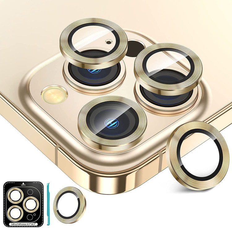 محافظ لنز دوربین D'hard مدل HD-ColorLenz مناسب برای گوشی موبایل اپل Iphone 14 Pro Max / 14 Pro