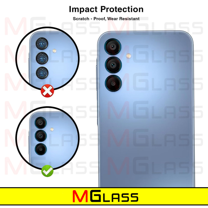 محافظ لنز دوربین امگلس مدل Ring-Metal-MG مناسب برای گوشی موبایل سامسونگ Galaxy A15