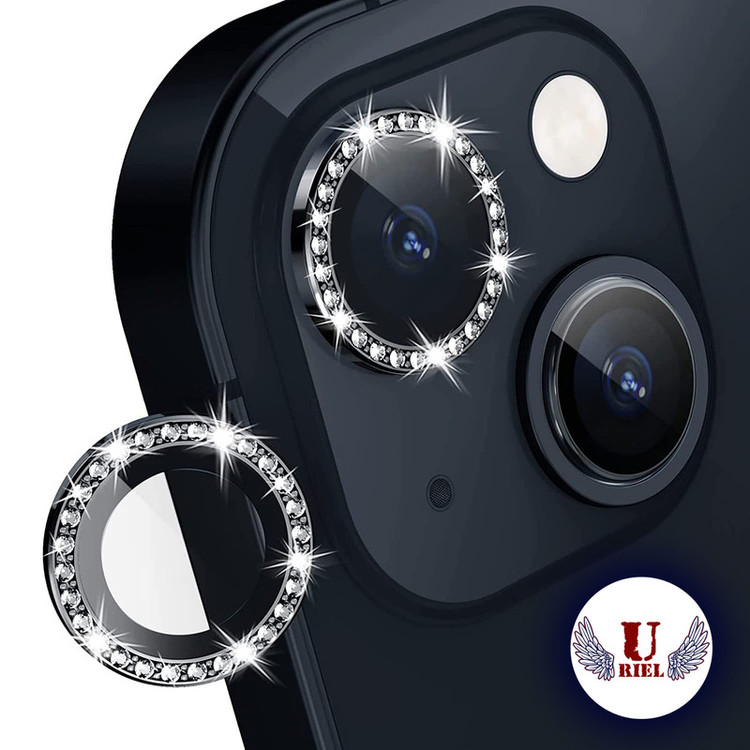محافظ لنز دوربین یوریل مدل Diamond مناسب برای گوشی موبایل اپل iPhone 14