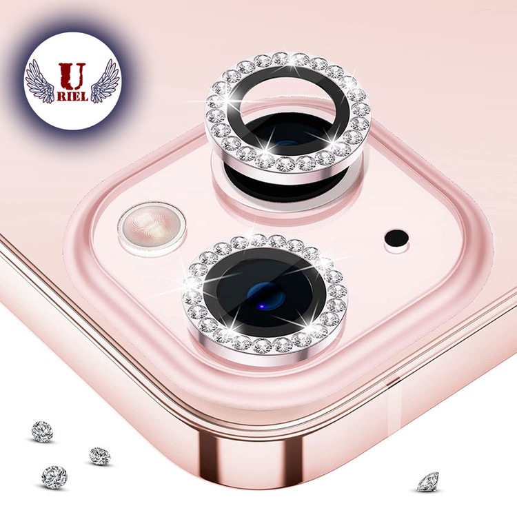 محافظ لنز دوربین یوریل مدل Diamond مناسب برای گوشی موبایل اپل iPhone 14