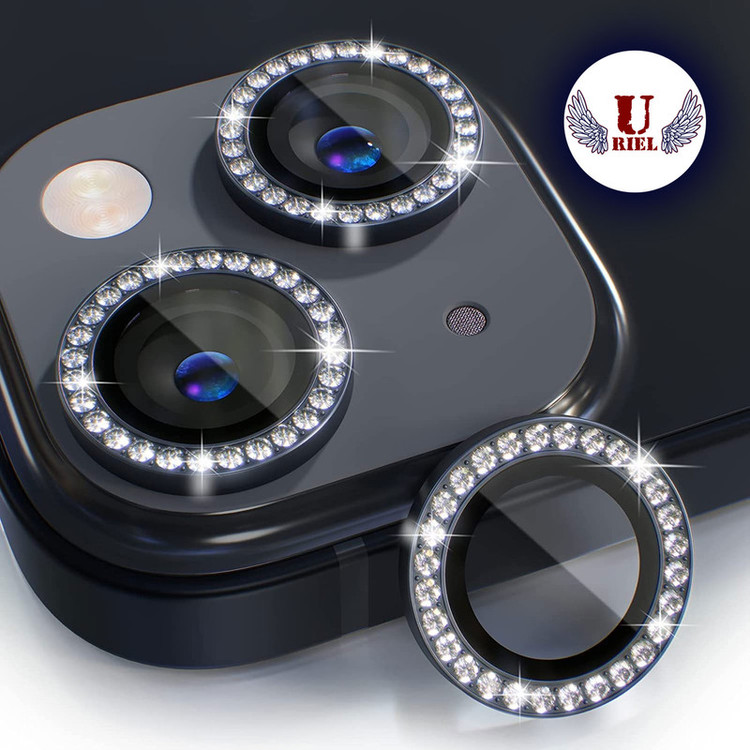 محافظ لنز دوربین یوریل مدل Diamond مناسب برای گوشی موبایل اپل iPhone 14