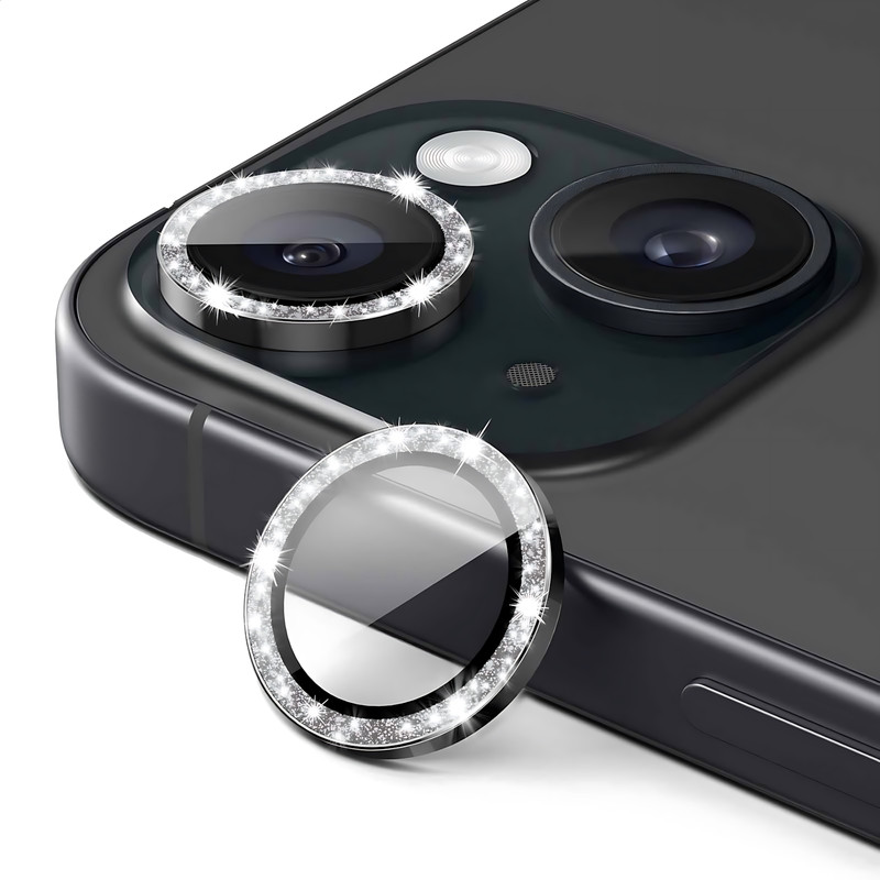 محافظ لنز دوربین چلیپا مدل Luminous مناسب برای گوشی موبایل اپل iPhone 13 / 14