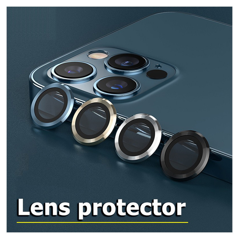 محافظ لنز دوربین رینگی اسپریگ مدل Ring Metal مناسب برای گوشی موبایل اپل Iphone 13 Pro / 13 Pro max