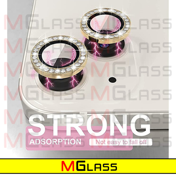 محافظ لنز دوربین امگلس مدل Ring Diamond مناسب برای گوشی موبایل اپل Iphone 13 Pro / 13 Pro max