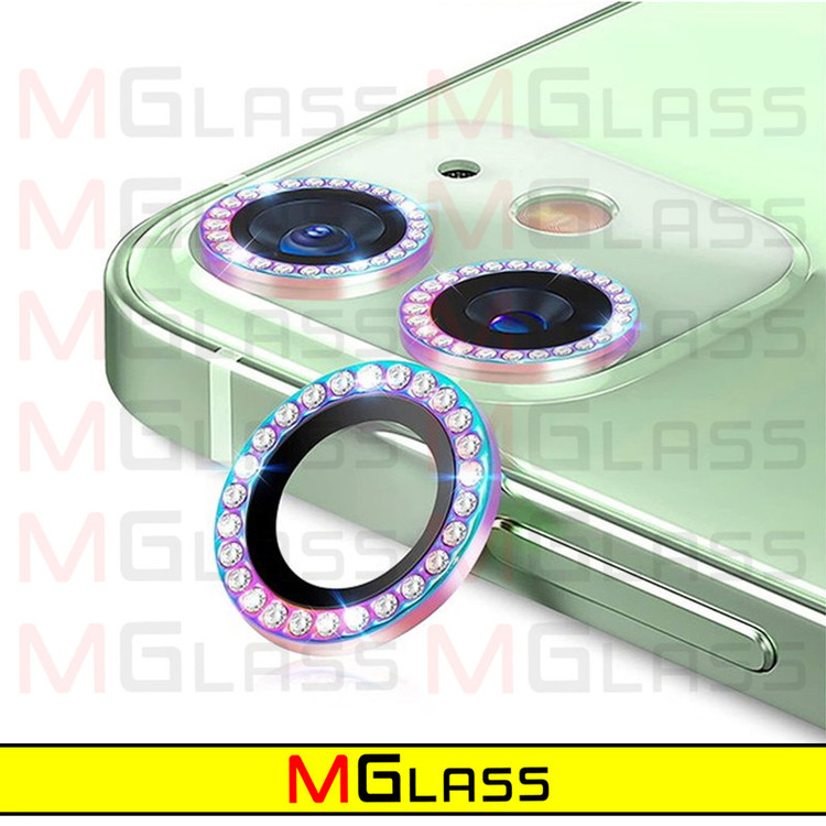 محافظ لنز دوربین امگلس مدل Ring Diamond مناسب برای گوشی موبایل اپل Iphone 13 Pro / 13 Pro max