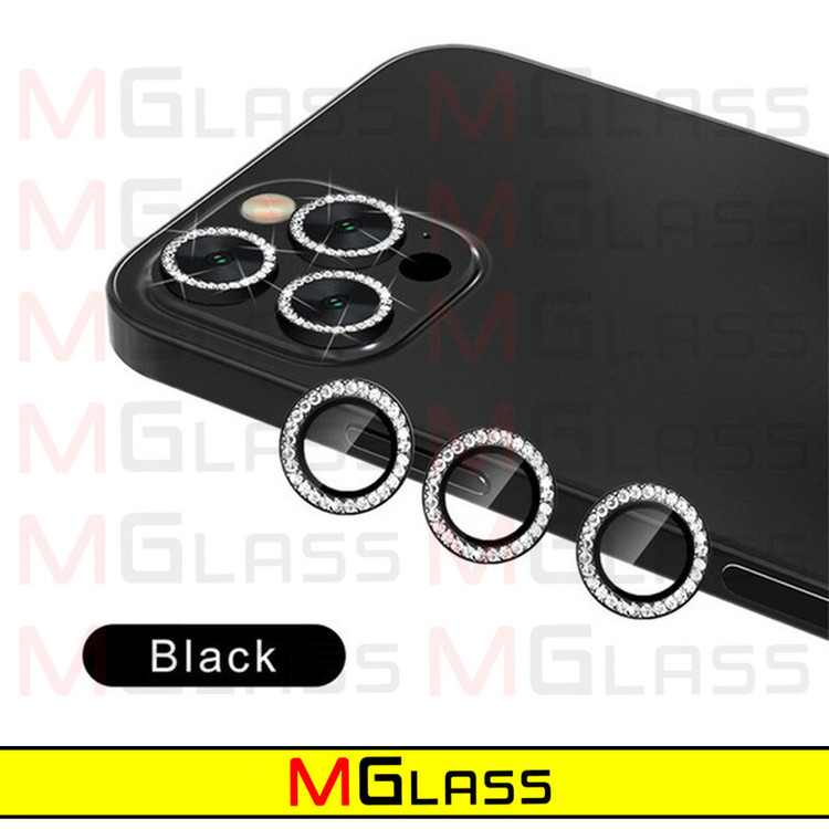 محافظ لنز دوربین امگلس مدل Ring Diamond مناسب برای گوشی موبایل اپل Iphone 13 Pro / 13 Pro max