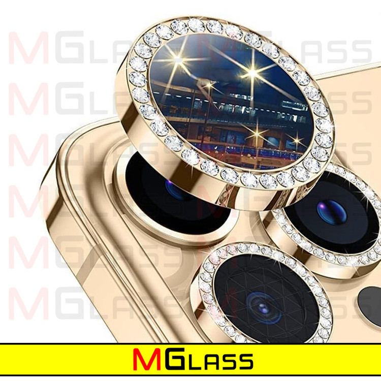 محافظ لنز دوربین امگلس مدل Ring Diamond مناسب برای گوشی موبایل اپل Iphone 13 Pro / 13 Pro max