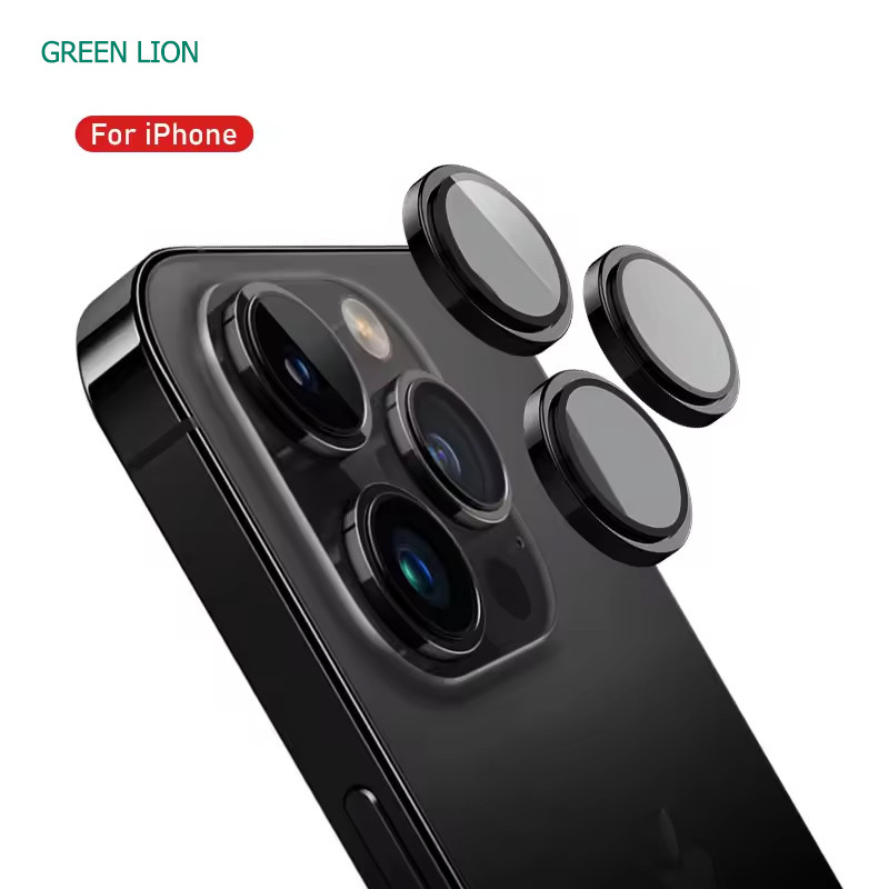 محافظ لنز دوربین گرین لاین مدل GNCMHDP15PM مناسب برای گوشی موبایل اپل iPhone 15 PRO / 15 PRO MAX