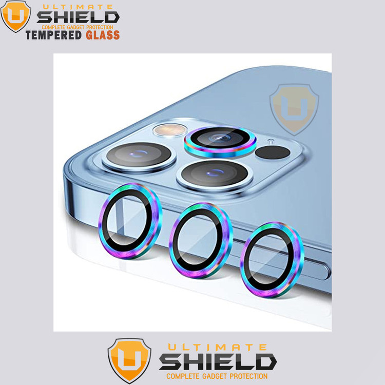 محافظ لنز دوربین آلتیمیت شیلد مدل Ring Metal مناسب برای گوشی موبایل اپل Iphone 12