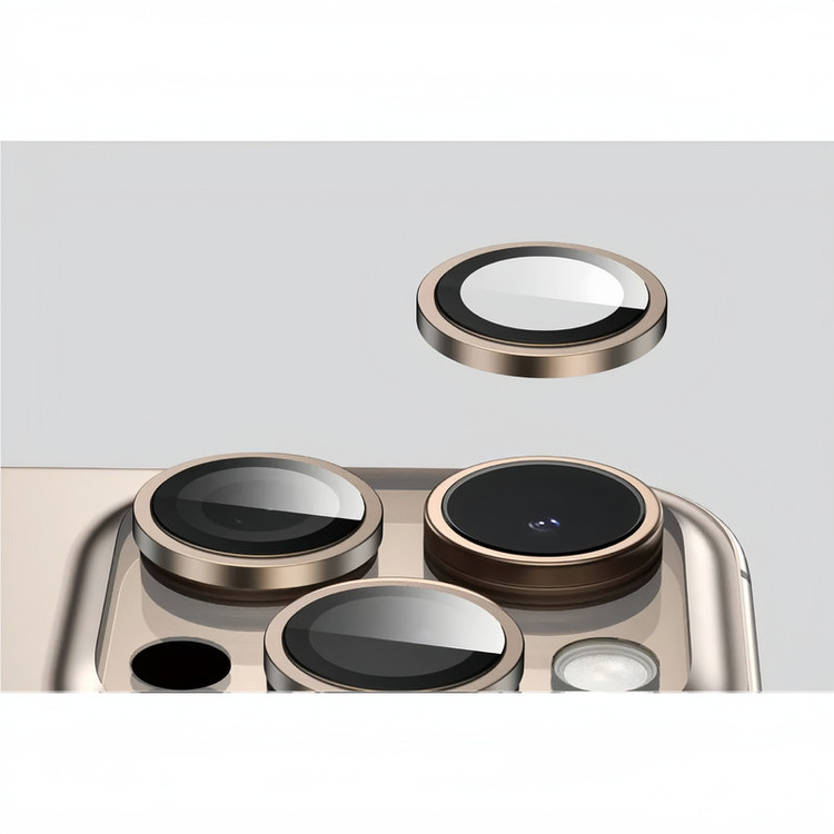 محافظ لنز دوربین چلیپا مدل Sapphire مناسب برای گوشی موبایل اپل iPhone 16 Pro / 16 Pro Max