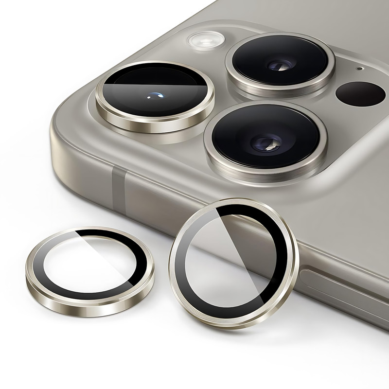 محافظ لنز دوربین چلیپا مدل Sapphire مناسب برای گوشی موبایل اپل iPhone 16 Pro / 16 Pro Max