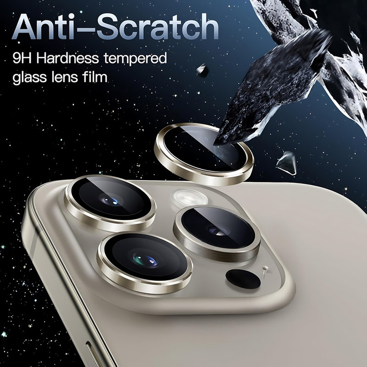 محافظ لنز دوربین چلیپا مدل Sapphire مناسب برای گوشی موبایل اپل iPhone 16 Pro / 16 Pro Max