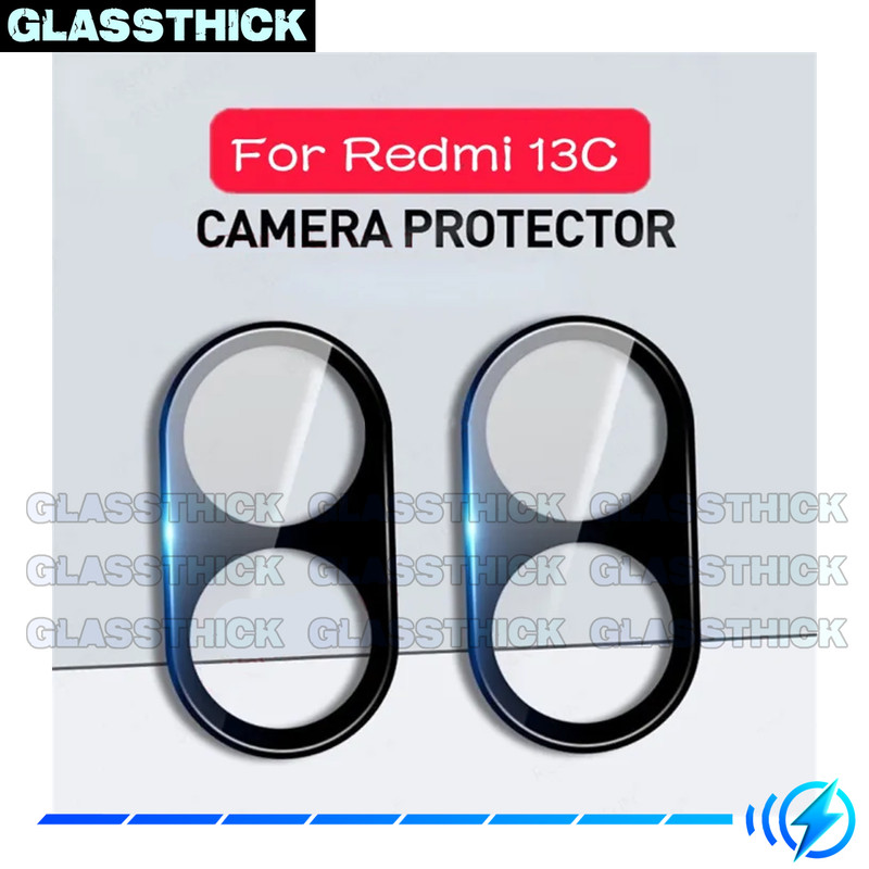 محافظ لنز دوربین گلستیک مدل 3D-GL مناسب برای گوشی موبایل شیائومی POCO C65