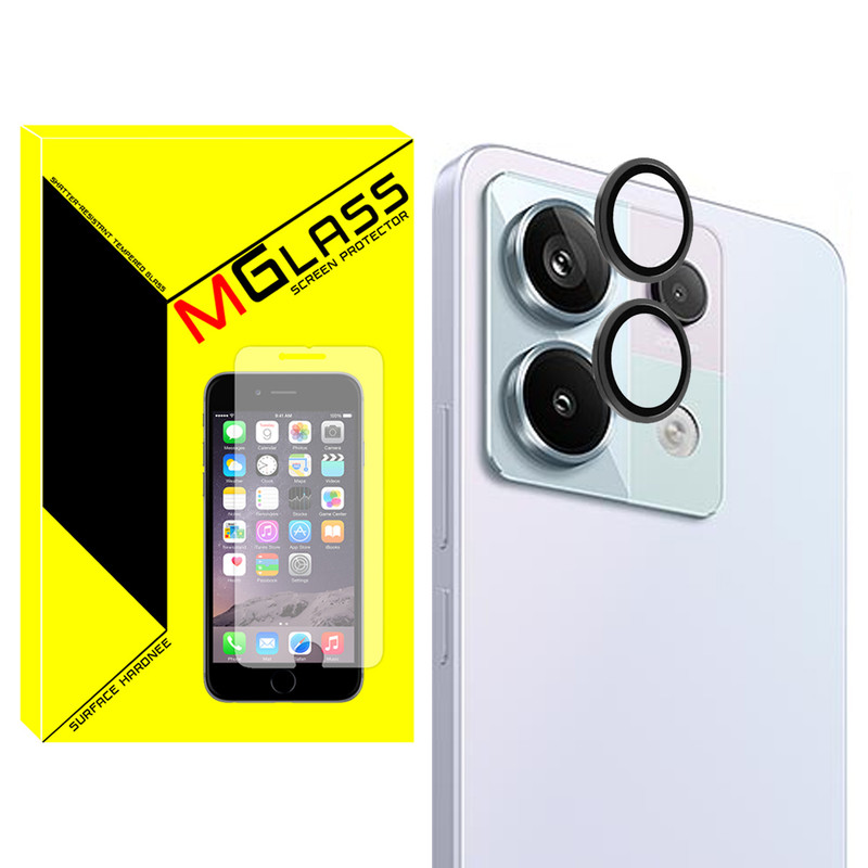 محافظ لنز دوربین امگلس مدل Ring-Metal-MG مناسب برای گوشی موبایل شیائومی Redmi Note 13 pro 5g