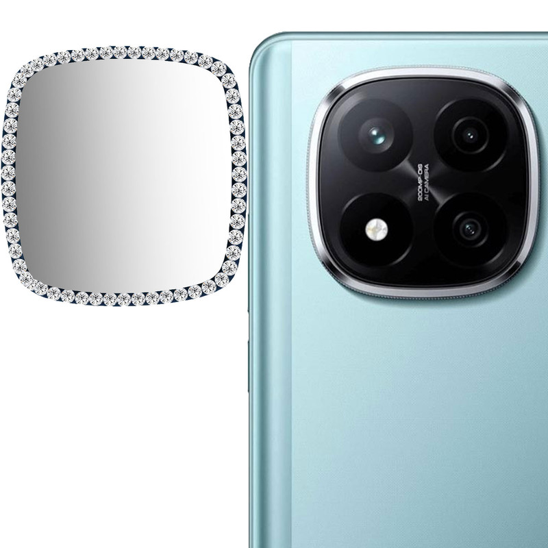 محافظ لنز دوربین پنتر مدل Diamond Ring مناسب برای گوشی موبایل شیائومی Redmi Note 14 Pro Plus