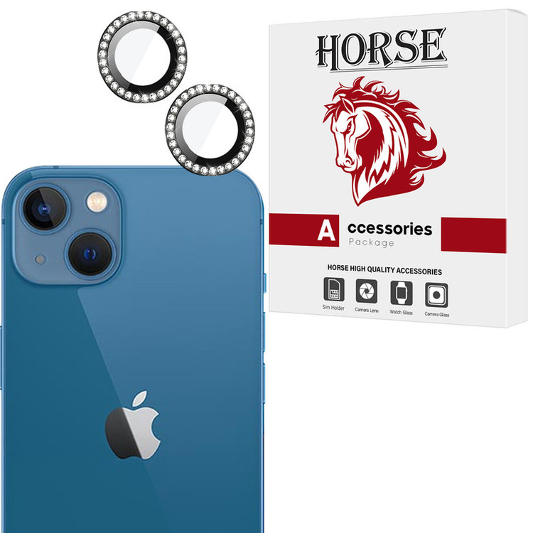 محافظ لنز دوربین شیشهای هورس مدل NRIH20 مناسب برای گوشی موبایل اپل iPhone 14