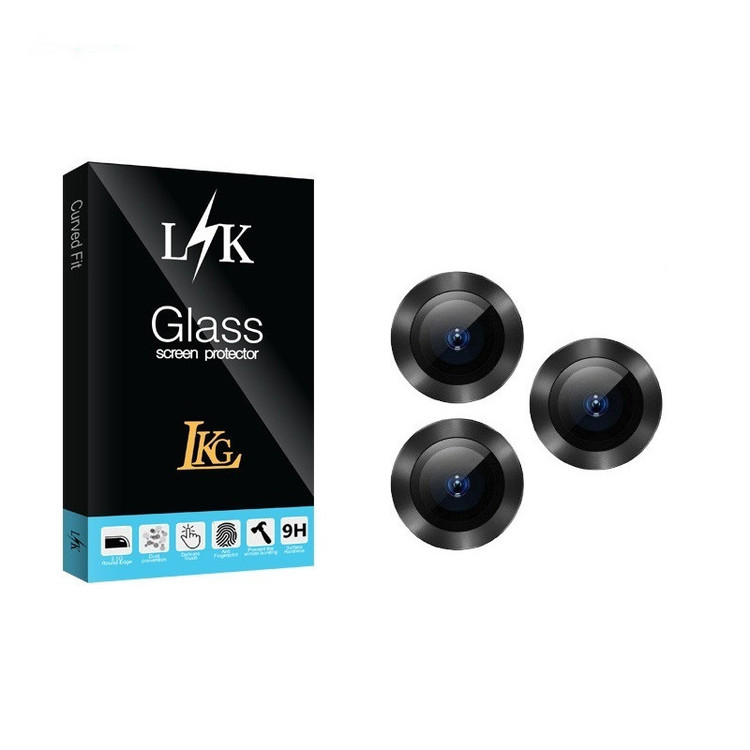 محافظ لنز دوربین رینگی ال کا جی مدل LKK Ringi مناسب برای گوشی موبایل اپل Iphone 13/13mini/12 promax