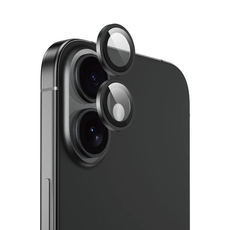 محافظ لنز دوربین شیشهای مدل رینگی مناسب برای گوشی موبایل iPhone 13