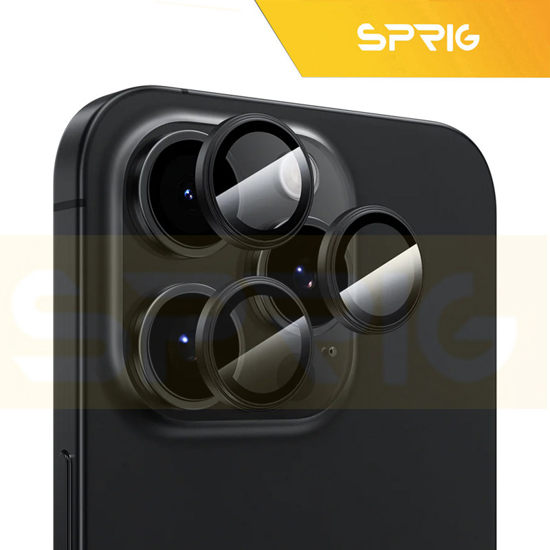 محافظ لنز دوربین اسپریگ مدل Ring Metal Luxury مناسب برای گوشی موبایل اپل Iphone 14 Pro / 14 Pro max