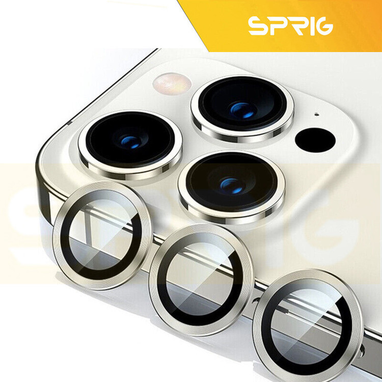 محافظ لنز دوربین اسپریگ مدل Ring Metal Luxury مناسب برای گوشی موبایل اپل Iphone 14 Pro / 14 Pro max