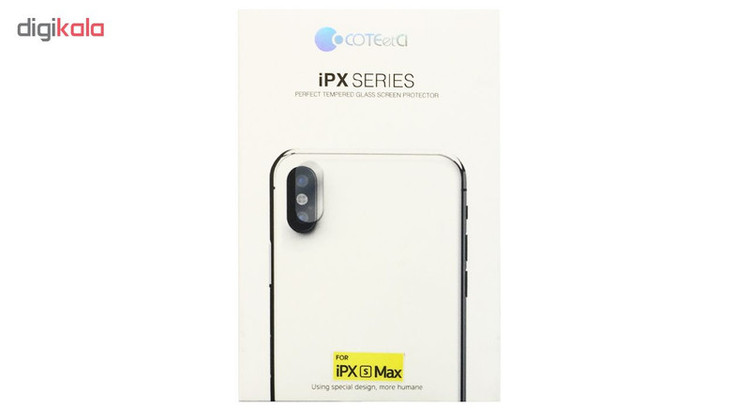 محافظ لنز دوربین کوتتسی مدل CS8111 مناسب برای گوشی موبایل اپل آیفون XS Max