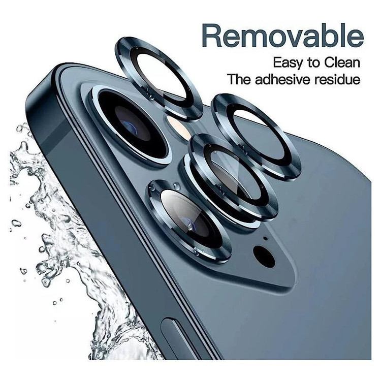 محافظ لنزدوربین مدل رینگی مناسب برای گوشی موبایل اپل Iphone 15 pro\15 pro max