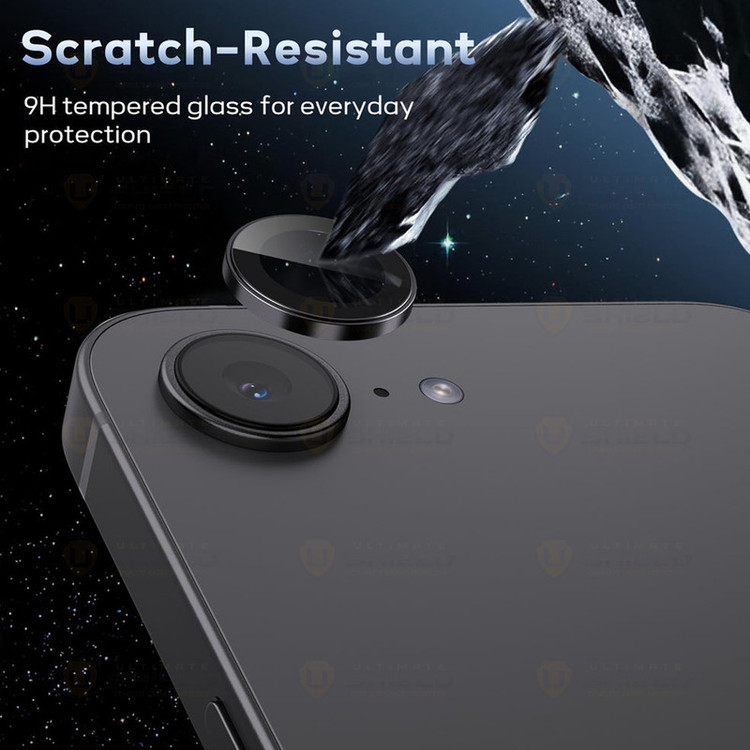 محافظ لنز دوربین فلزی آلتیمیت شیلد مدل Ring Metal مناسب برای گوشی موبایل اپل iPhone 16e