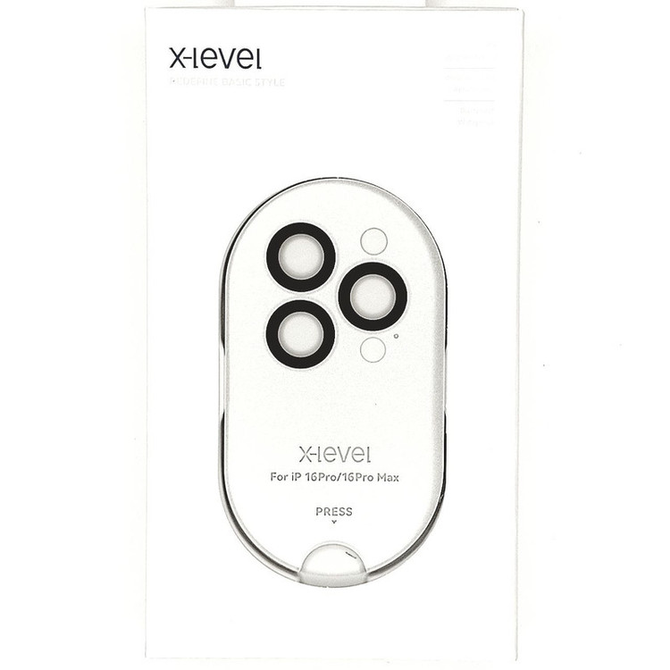 محافظ لنز دوربین مدل X-LEVEL مناسب برای گوشی موبایل اپل iphone 16promax