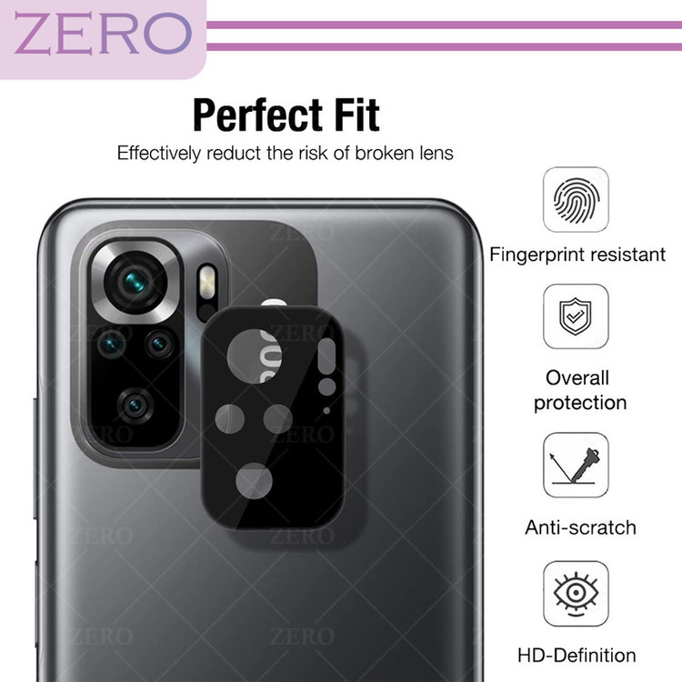 محافظ لنز دوربین زیرو مدل 3D-ZR مناسب برای گوشی موبایل شیائومی Poco M5s