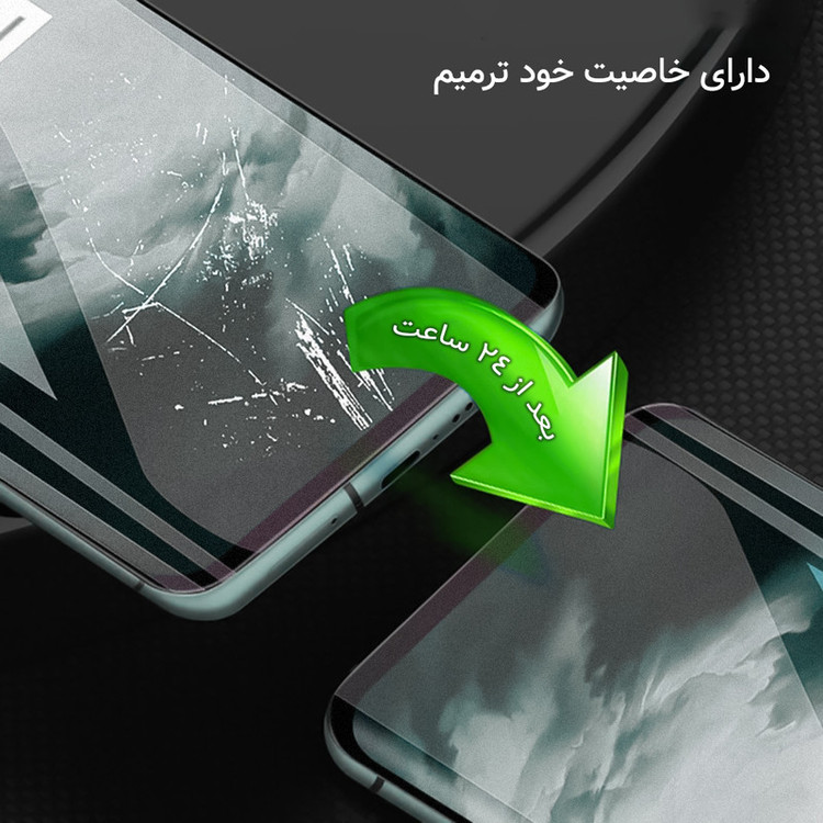 محافظ صفحه نمایش مات راک اسپیس مدل Resistant مناسب برای گوشی موبایل موتورولا Edge 50