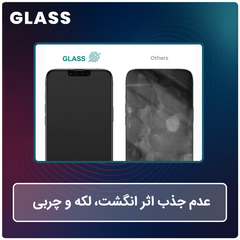 محافظ صفحه نمایش مات گلس مدل Resistant مناسب برای گوشی موبایل شیائومی 15