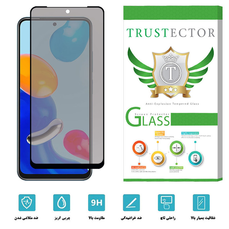 محافظ صفحه نمایش تراستکتور سرامیکی مدل PRCTA-Glass مناسب برای گوشی موبایل شیائومی Redmi Note 11 4G
