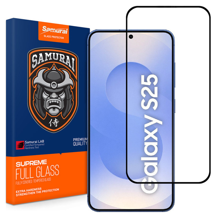 محافظ صفحه نمایش سامورایی مدل ovglass مناسب برای گوشی موبایل سامسونگ Galaxy S25