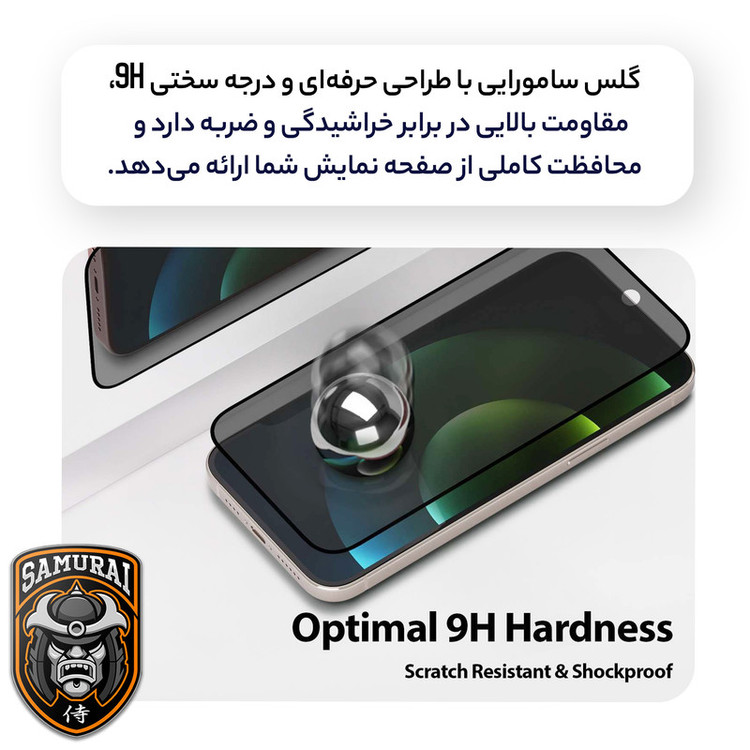 محافظ صفحه نمایش حریم شخصی مدل Private مناسب برای گوشی موبایل سامسونگ Galaxy S24 Ultra